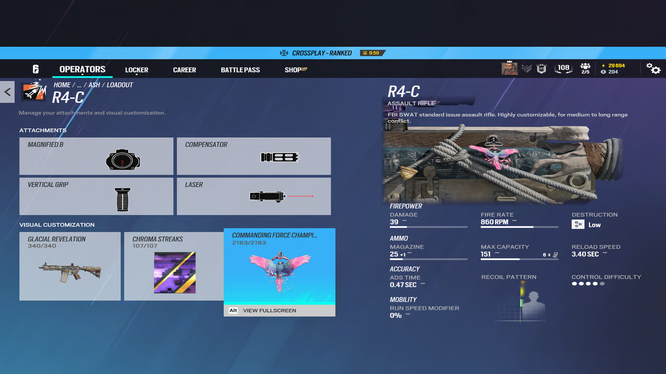 R6 Unlock All / ESP